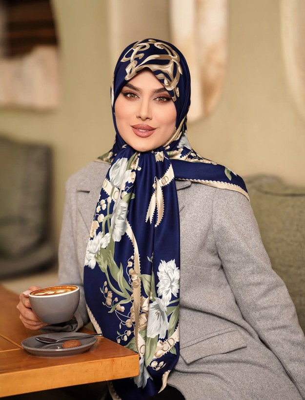 ابریشم توییل وارداتی لاله لوکس