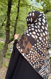 روسری نخی زنانه اقتصادی قواره ۱۴۰