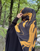 روسری نخی زنانه اقتصادی قواره ۱۴۰