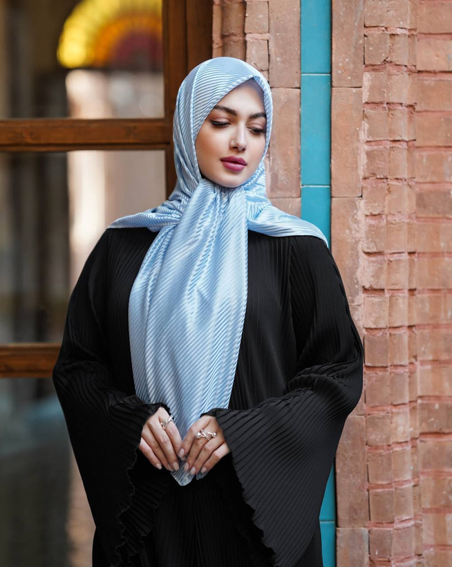 روسری زنانه وارداتی ژان ژان مجلسی قواره بزرگ