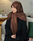 روسری زنانه وارداتی ژان ژان مجلسی قواره بزرگ