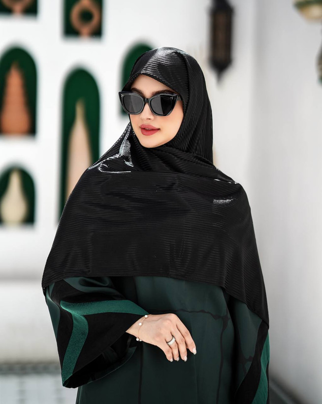 روسری زنانه وارداتی ژان ژان مجلسی قواره بزرگ