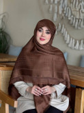 روسری ژاکارد دورو قواره ۱۴۰ دورریش