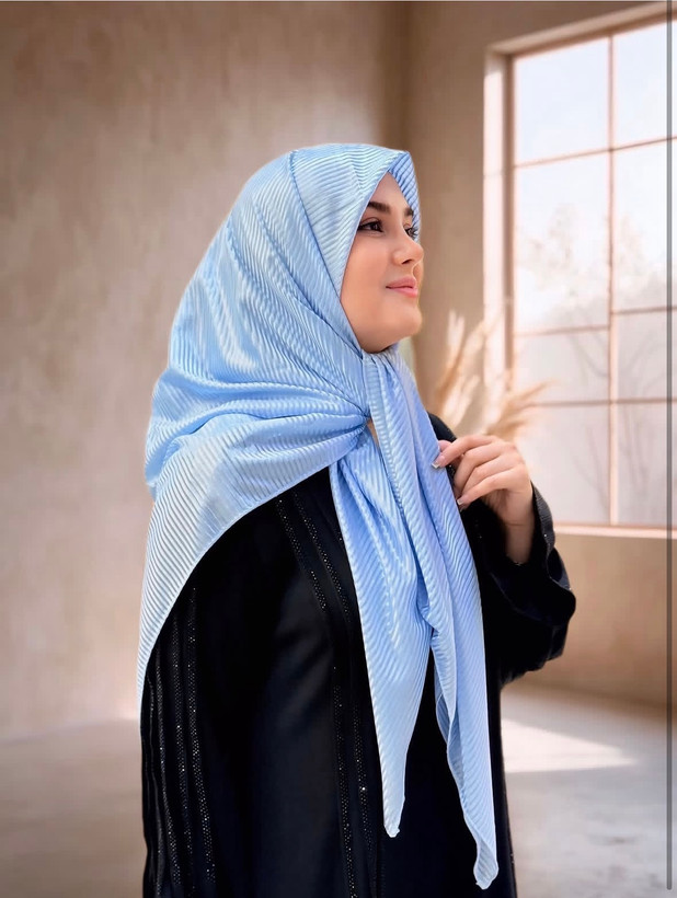 روسری زنانه وارداتی ژان ژان مجلسی قواره بزرگ