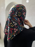 روسری نخی کودک قواره ۶۰ گلگلی